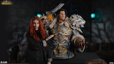 SIDESHOW VARIAN WRYNN LIFE-SIZE BUST BY INFINITY STUDIO