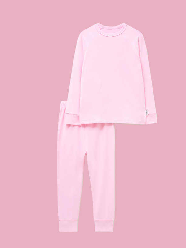 ROARSOME BAMBOO BASE LAYER - FROST PINK