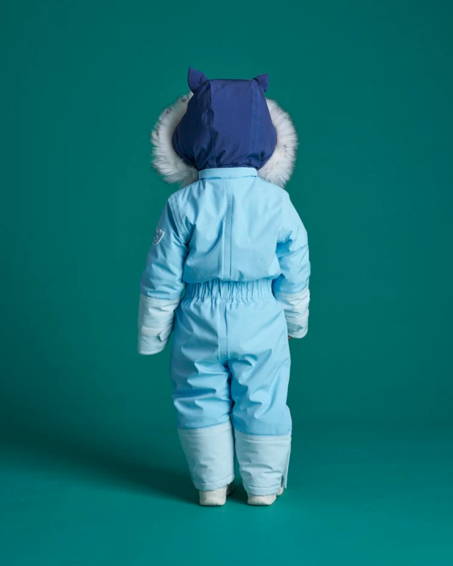 ROARSOME BLUEY - KIDS SNOW SUIT BLUE