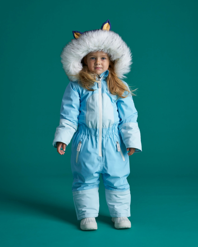 ROARSOME BLUEY - KIDS SNOW SUIT BLUE