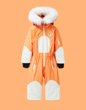 ROARSOME BINGO - KIDS SNOW SUIT ORANGE
