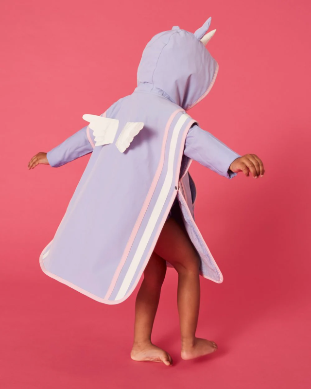ROARSOME SPARKLE THE UNICORN - KIDS PONCHO TOWEL