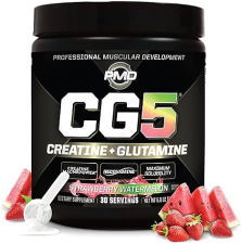 PMD SPORTS CG5 CREATINE L GLUTAMINE POWDER, STRAWBERRY WATERMELON, 30 SERVINGS, MUSCLE RECOVERY