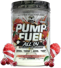 PMD SPORTS PUMP FUEL INSANITY PRE WORKOUT POWDER ENERGY, FOCUS, ENDURANCE RECOVERY, 20 SERVINGS