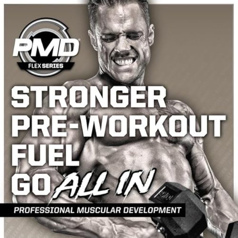 PMD SPORTS PUMP FUEL MEDIUM STIM PRE WORKOUT POWDER BLUE RASPBERRY ENERGY, FOCUS, ENDURANCE RECOVERY