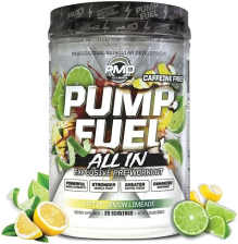 PMD SPORTS PUMP FUEL CAFFEINE-FREE PRE WORKOUT POWDER WITH CREATINE BETA ALANINE, 20 SERVINGS