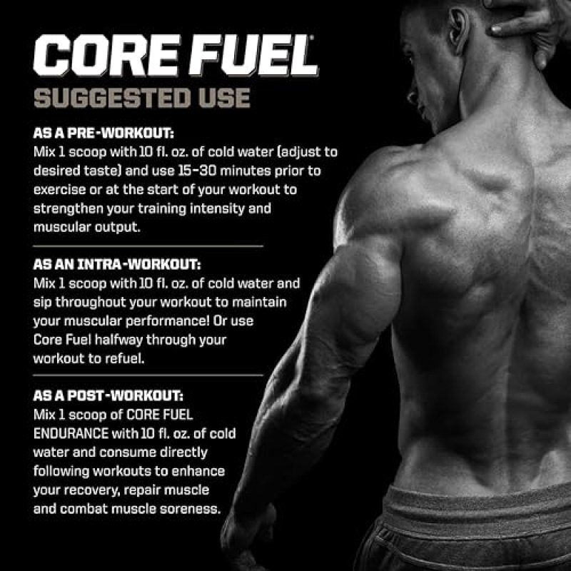 PMD SPORTS CORE FUEL BCAAS EAAS BETA ALANINE ELECTROLYTES MUSCLE GROWTH STRENGTH 25 SERVINGS