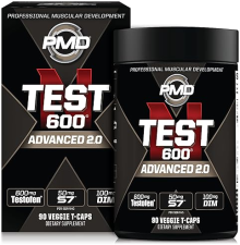 PMD SPORTS N-TEST 600 NITRIC OXIDE BOOSTER FOR MEN WITH TESTOFEN MUSCLE, STRENGTH ESTROGEN SUPPORT 9