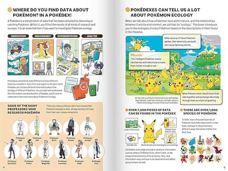 POKEMON POKéCOLOGY AN ILLUSTRATED GUIDE TO POKéMON ECOLOGY POKéMON PIKACHU PRESS EDITION