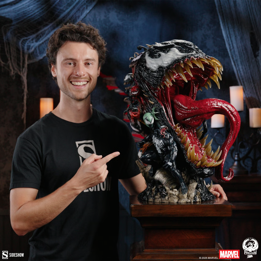 SIDESHOW VENOM FINE ART BUST BY PCS