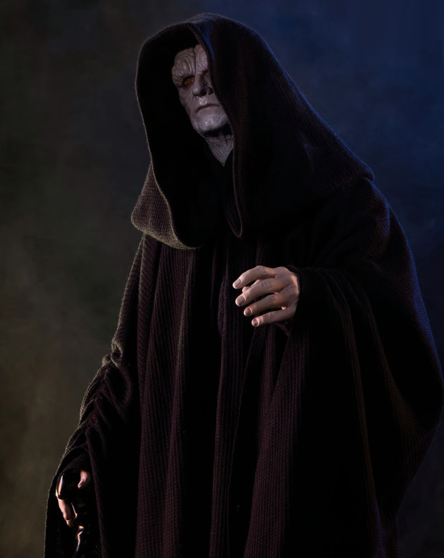 SIDESHOW EMPEROR PALPATINE HYPERREAL 1:3 SCALE STATUE BY PCS