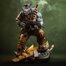 SIDESHOW ROCKSTEADY 1:3 SCALE STATUE BY PCS