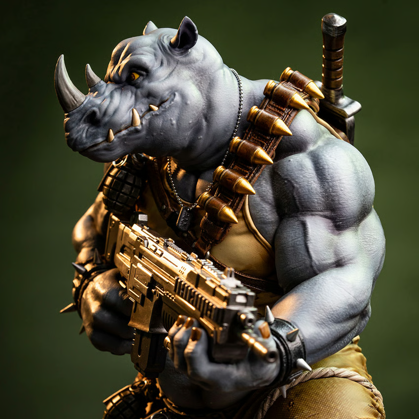 SIDESHOW ROCKSTEADY 1:3 SCALE STATUE BY PCS