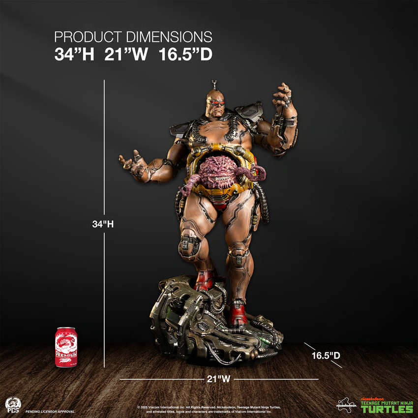 SIDESHOW KRANG 1:3 SCALE STATUE BY PCS