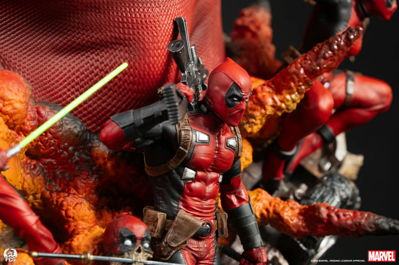 SIDESHOW DEADPOOL FINE ART BUST BY PCS