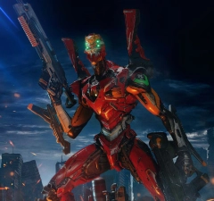 SIDESHOW EVANGELION PRODUCTION MODEL-02 DIORAMA BY PRIME 1 STUDIO