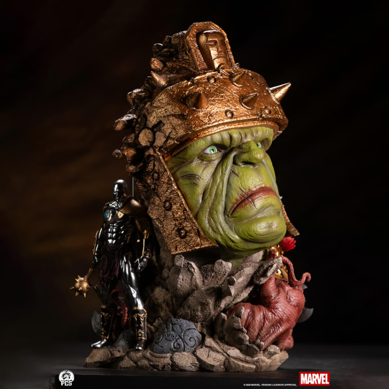 SIDESHOW PLANET HULK BUST BY PCS