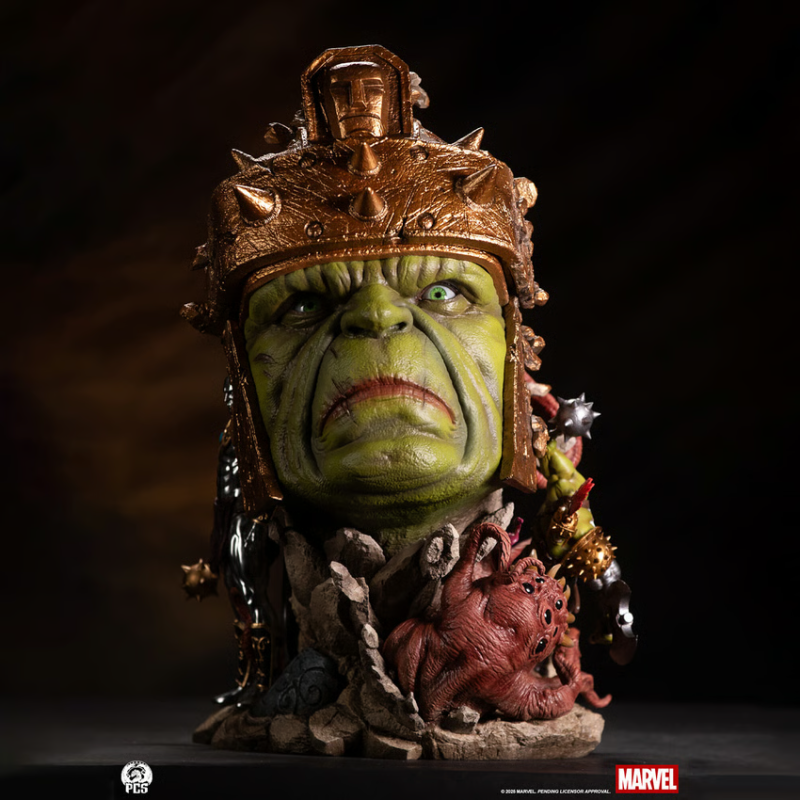 SIDESHOW PLANET HULK BUST BY PCS