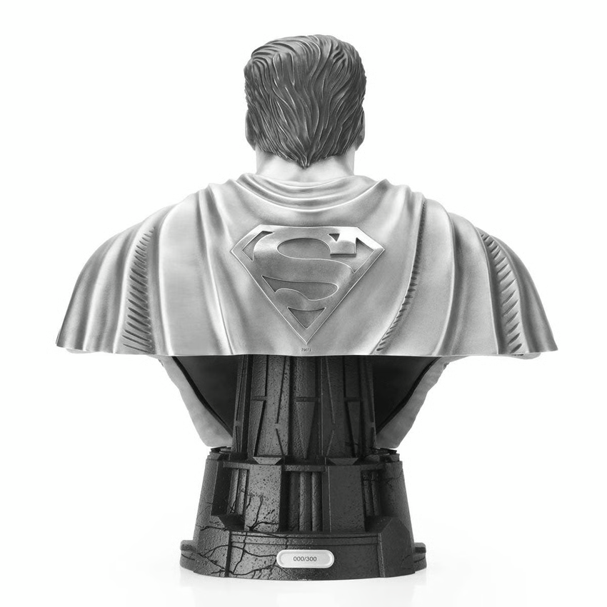 SIDESHOW SUPERMAN BUST BY ROYAL SELANGOR