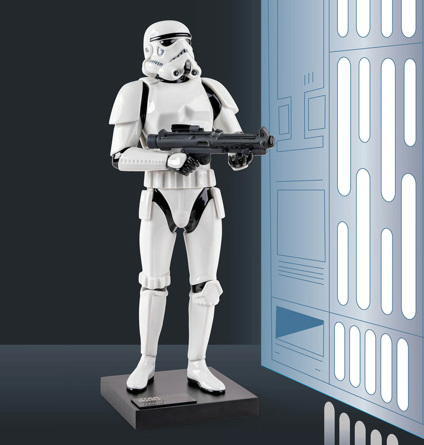 SIDESHOW STORMTROOPER PORCELAIN STATUE BY LLADRó