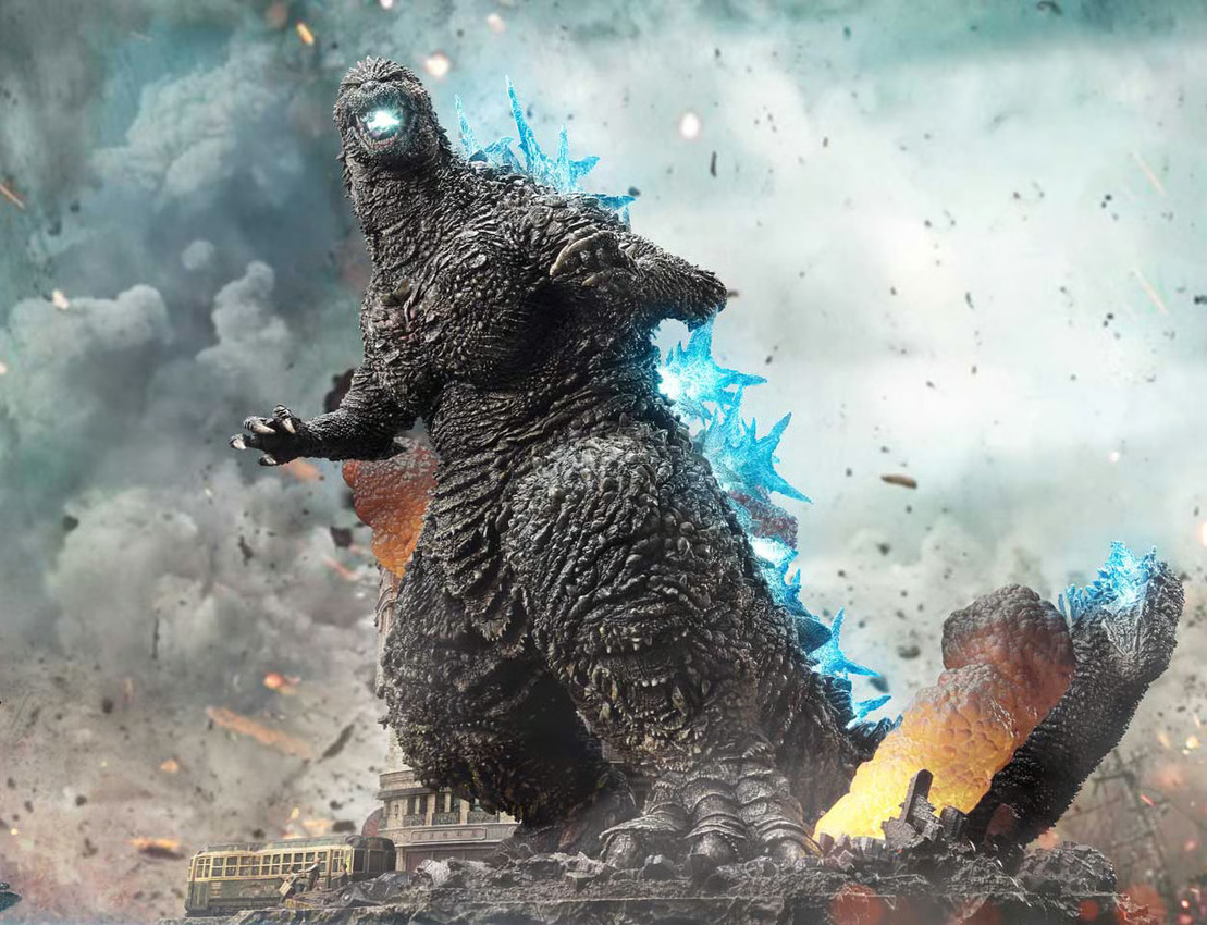 SIDESHOW GODZILLA DIORAMA BY PRIME 1 STUDIO