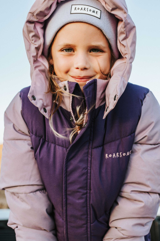 ROARSOME PUFFER JACKET - TWILIGHT PURPLE