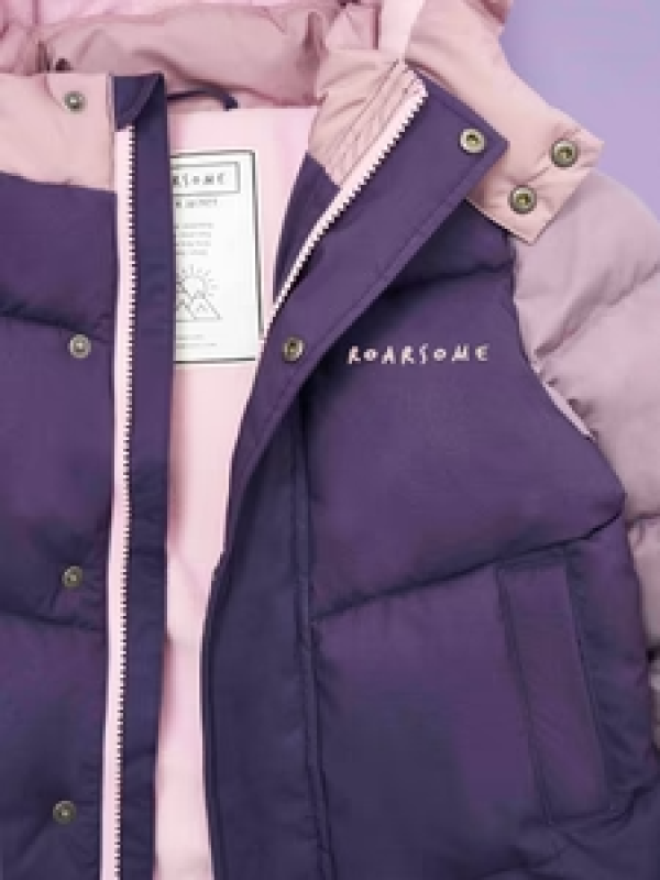 ROARSOME PUFFER JACKET - TWILIGHT PURPLE