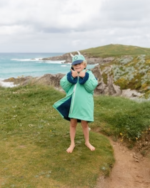 ROARSOME SPIKE THE DINOSAUR - KIDS OUTDOOR CHANGING ROBE