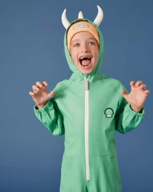ROARSOME SPIKE THE DINOSAUR - KIDS PUDDLE SUIT