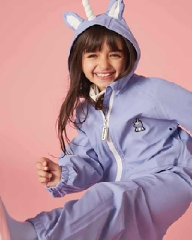 ROARSOME SPARKLE THE UNICORN - KIDS PUDDLE SUIT