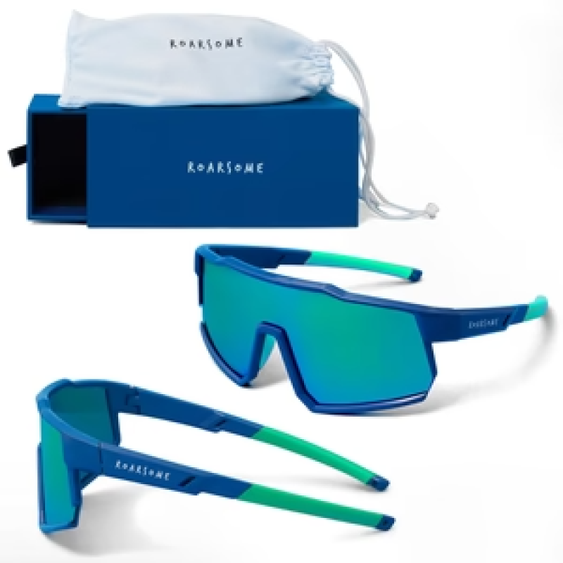 ROARSOME BLUE/GREEN - SUNGLASSES