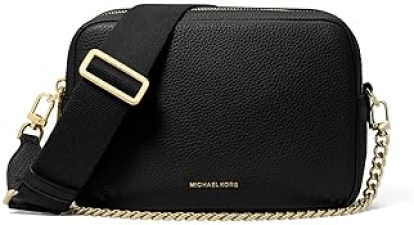 MICHAEL KORS WOMENS BRYANT MEDIUM DOUBLE ZIP CHAIN CAMERA CROSSBODY BAG - STYLISH DURABLE