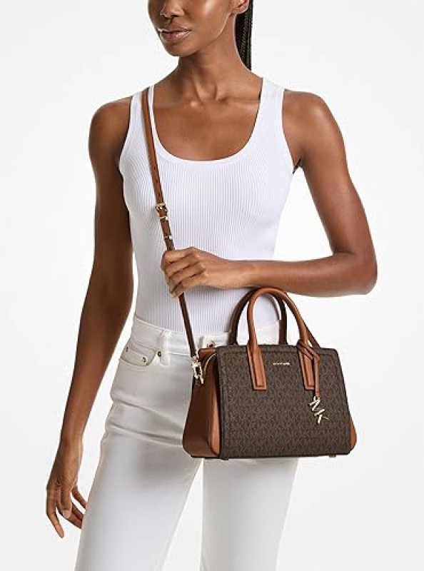 MICHAEL KORS LAILA SMALL SATCHEL FOR WOMEN STYLISH DESIGNER HANDBAG