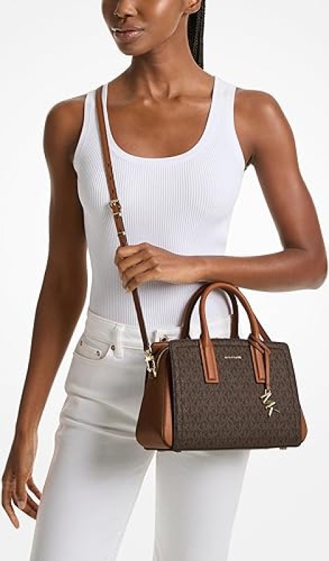 MICHAEL KORS LAILA SMALL SATCHEL FOR WOMEN STYLISH DESIGNER HANDBAG