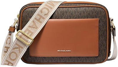 MICHAEL KORS WOMENS MAEVE LARGE CROSSBODY BAG WITH POCKET STYLISH DESIGNER HANDBAG