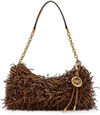 MICHAEL KORS NOLITA MEDIUM CHAIN POUCHETTE BAG FOR WOMEN STYLISH DESIGNER HANDBAG