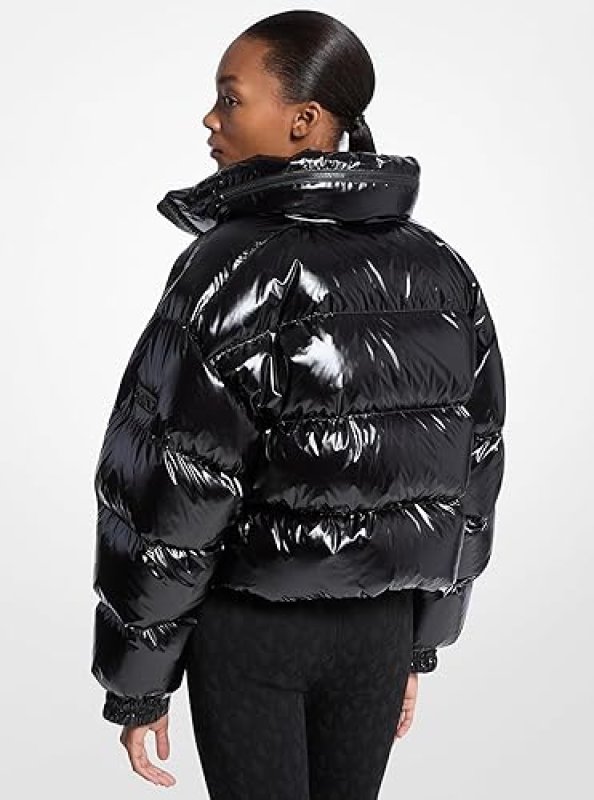 MICHAEL KORS WOMENS SHORT DOWN JACKET LIGHTWEIGHT WARM WINTER COAT OUTERWEAR