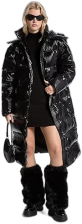 MICHAEL KORS WOMENS LONG HOODED DOWN JACKET WARM WINTER COAT STYLISH OUTERWEAR