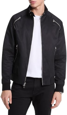 MICHAEL KORS MENS HARRINGTON JACKET STYLISH LIGHTWEIGHT CASUAL OUTERWEAR FOR MEN