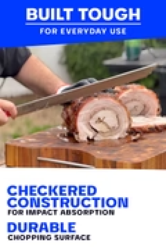 DALSTRONG © LIONSWOOD COLOSSAL TEAK CUTTING BOARD