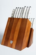 DALSTRONG GLADIATOR SERIES 18-PIECE COLOSSAL KNIFE SET WITH BLOCK WHITE