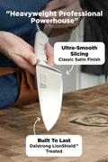 DALSTRONG GLADIATOR SERIES 18-PIECE COLOSSAL KNIFE SET WITH BLOCK WHITE