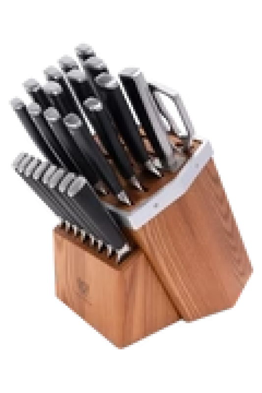 DALSTRONG VANQUISH SERIES 24-PIECE KNIFE BLOCK SET BLACK