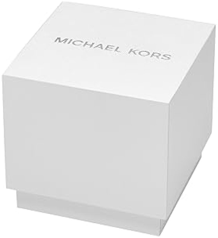 MICHAEL KORS WOMENS DARRINGTON WHITE ACETATE GOLD-TONE STAINLESS STEEL WATCH MK7592