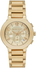 MICHAEL KORS GRAMERCY WOMENS STAINLESS STEEL CHRONOGRAPH BRACELET WATCH STYLISH DESIGN