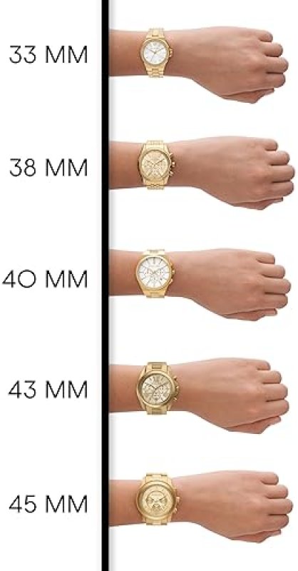 MICHAEL KORS BRYANT WOMENS CHRONOGRAPH WATCH STAINLESS STEEL PAVé CRYSTAL ELEGANT DESIGN