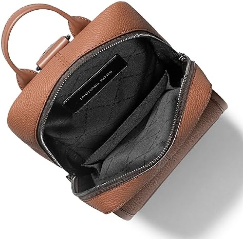 MICHAEL KORS MENS JET SET TOURING SLINGPACK MATTE PEBBLE EMBOSSED LEATHER LUGGAGE BAG