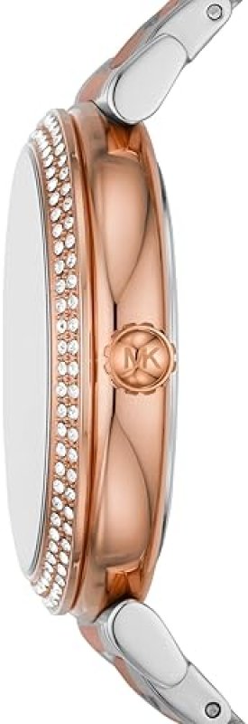 MICHAEL KORS ABBEY WOMENS STAINLESS STEEL WATCH STYLISH AND DURABLE TIMEPIECE