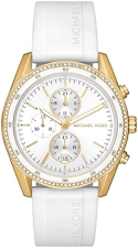 MICHAEL KORS HADYN WOMENS STAINLESS STEEL WATCH WITH COMFORTABLE SILICONE BAND