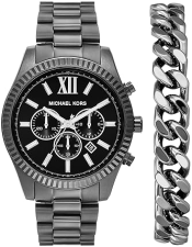 MICHAEL KORS LEXINGTON MENS STAINLESS STEEL BRACELET WATCH STYLISH AND DURABLE TIMEPIECE